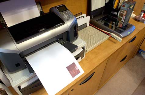 Printing sign