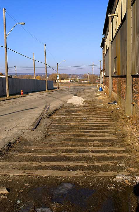 Abandoned trackwork