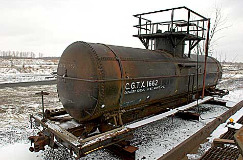Old tank car