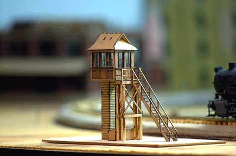 Elevated crossing tower